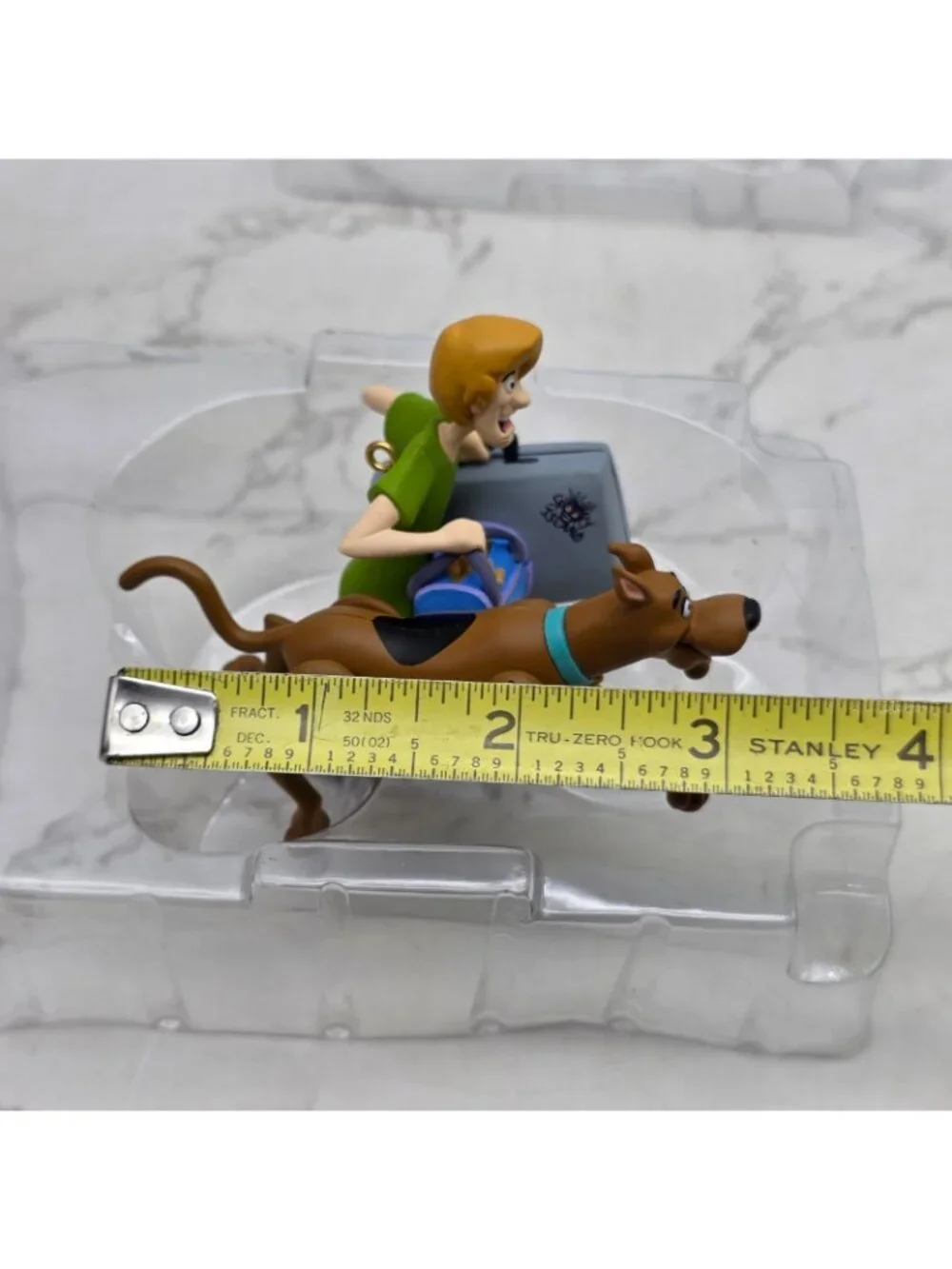 2002 Hallmark SCOOBY-DOO and SHAGGY Keepsake Ornament Windup Movement Card NEW
